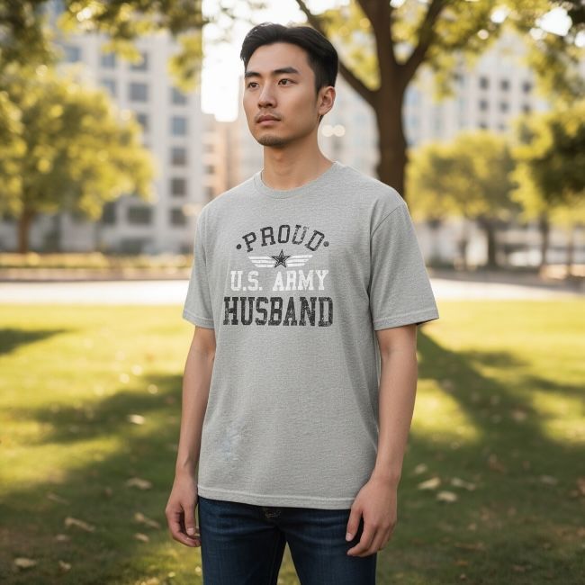 Proud Army Husband T-Shirt