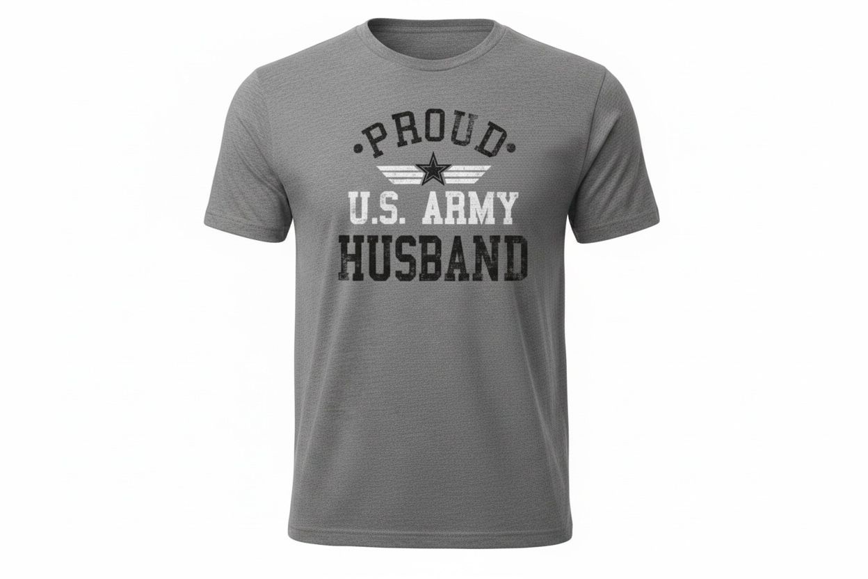 Proud Army Husband T-Shirt