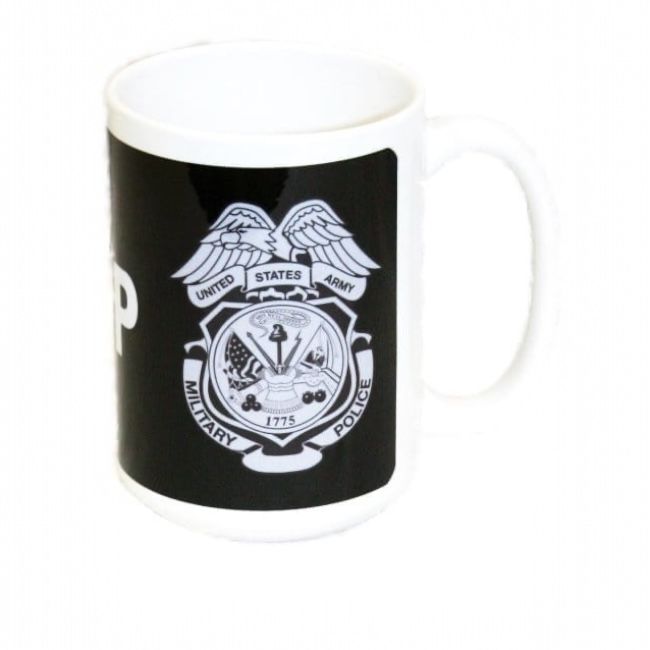 Military Police Badge Mug