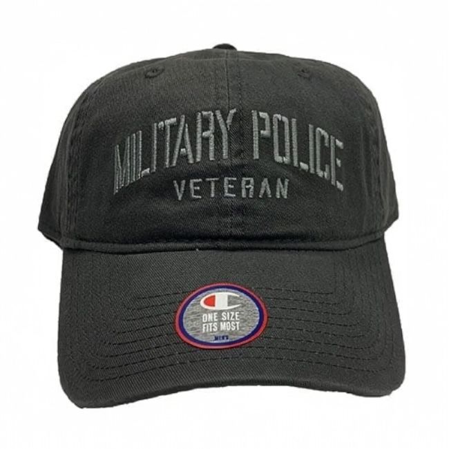 Military Police Veteran Twill Cap - Grey