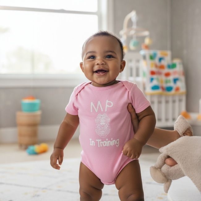 MP in Training - Pink Onesie -