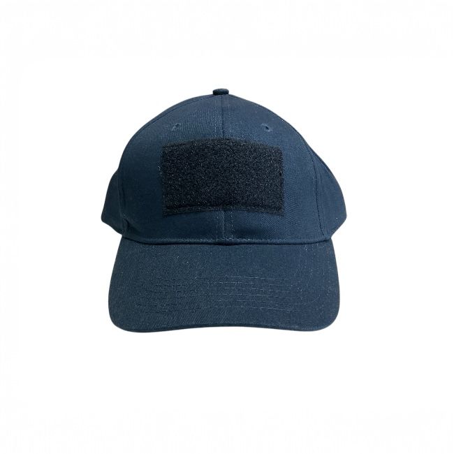 Navy Hook &amp; Loop Cap