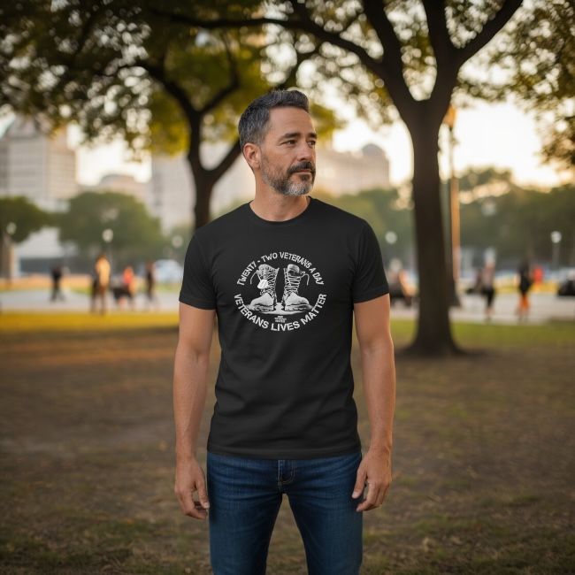 Twenty-Two Veterans a Day T-Shirt