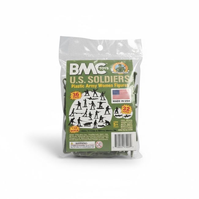 Women Army Toy Soldiers OD Green