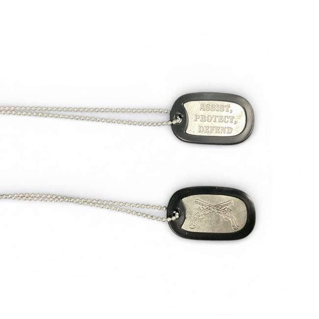 Dog Tag Assist Protect Defend