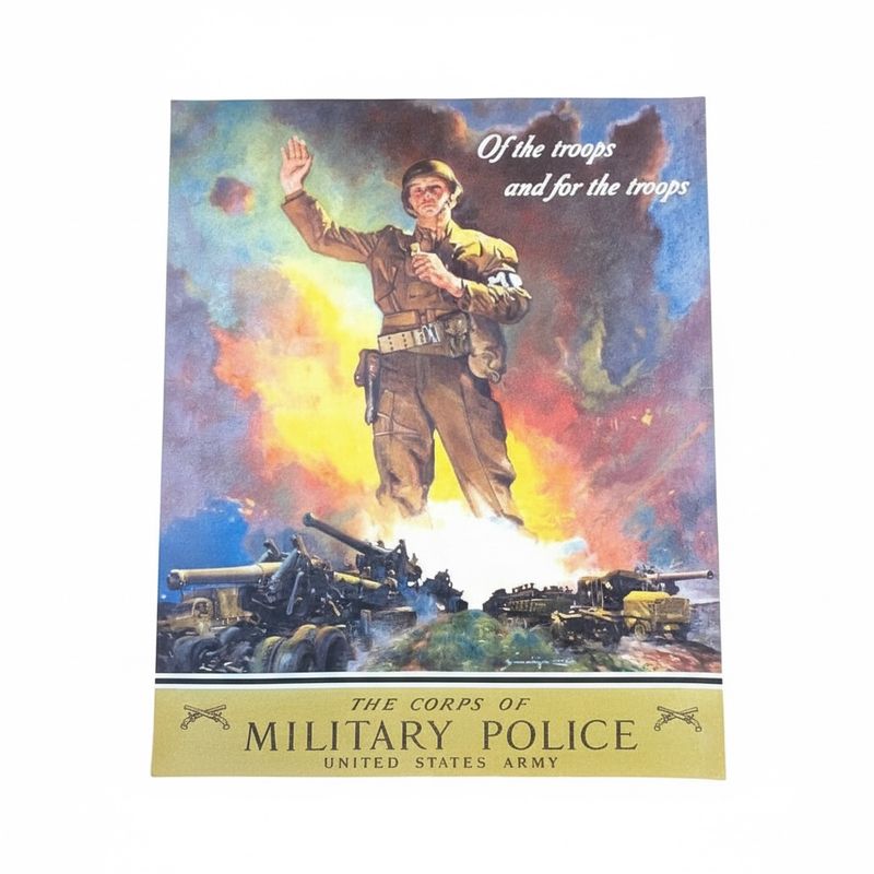 Of the Troops Poster (17.5" Wide by 25" Tall)