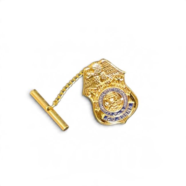 CID Gold Badge Tie Tac