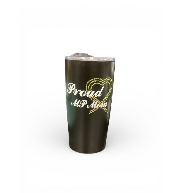 Proud MP Mom Tumbler -Black-