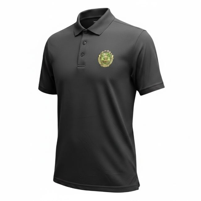 Under Armour Regimental Crest Performance Polo -Black