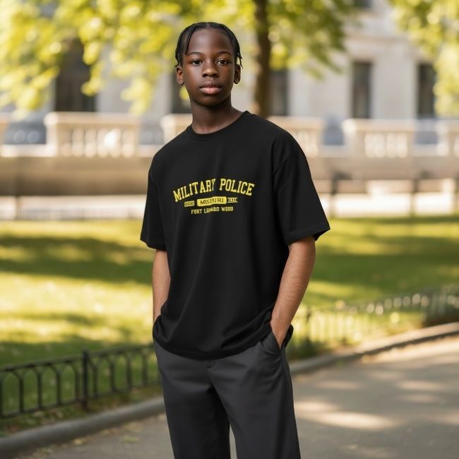 Military Police Fort Leonard Wood Youth Kid's T-Shirt