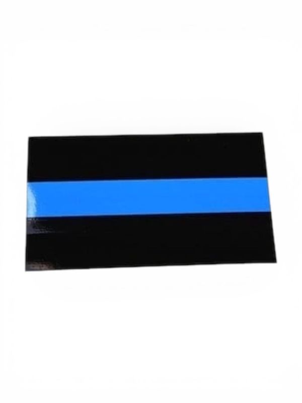 Law Enforcement Blue Line Decal