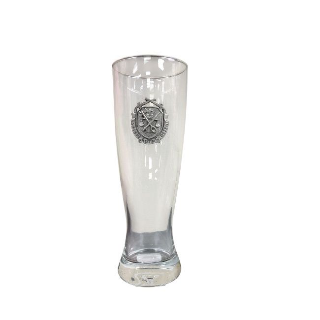 Pilsner Regimental Crest Glass