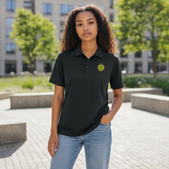 Women's Regimental Crest Tech Mesh Polo