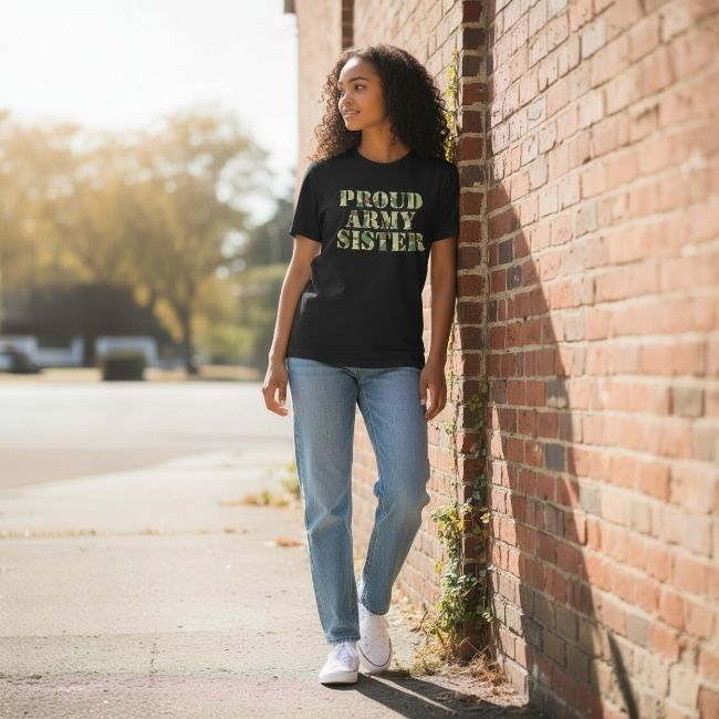 Proud Army Sister T-Shirt