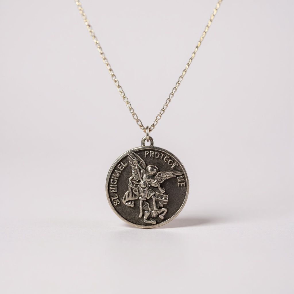 Army Saint Michael Necklace
