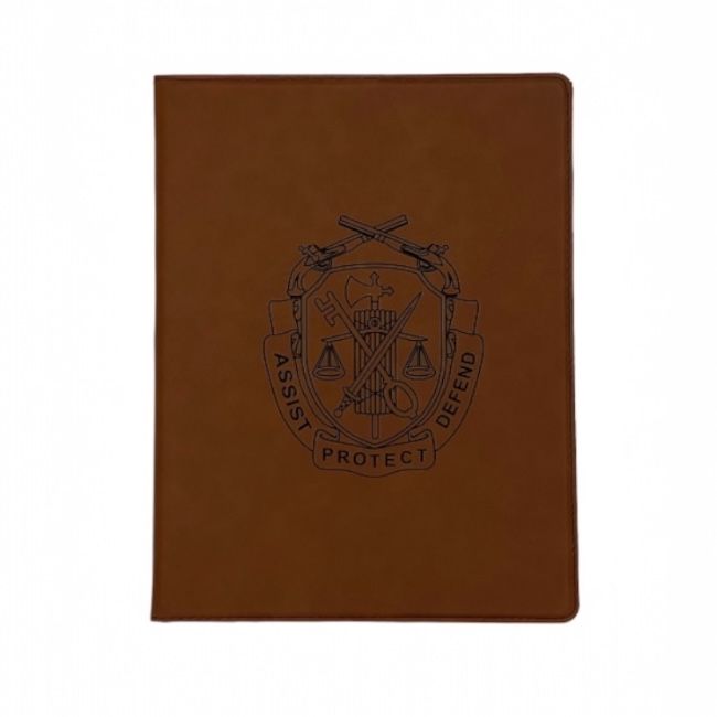 Regimental Crest Notepad 7x9