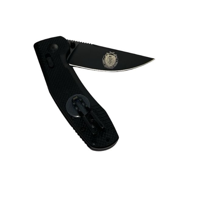 SOG-TAC XR Folding Knife engraved w/ RC &amp; XP