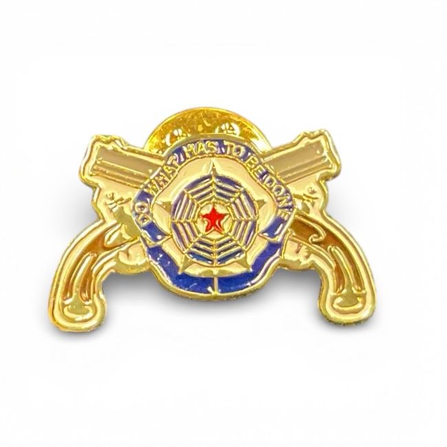 CID Crossed Pistols Lapel Pin