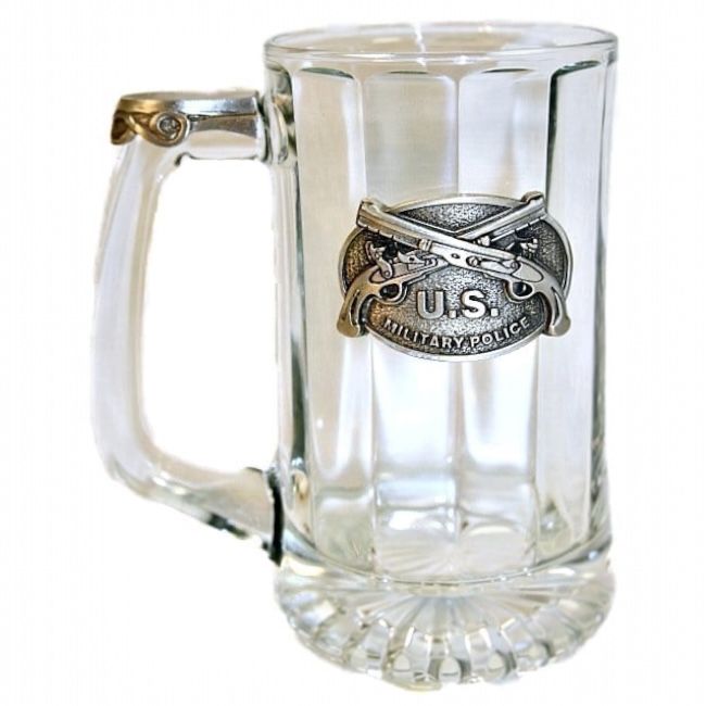 MP Pewter Distinction Mug with Crossed Pistol