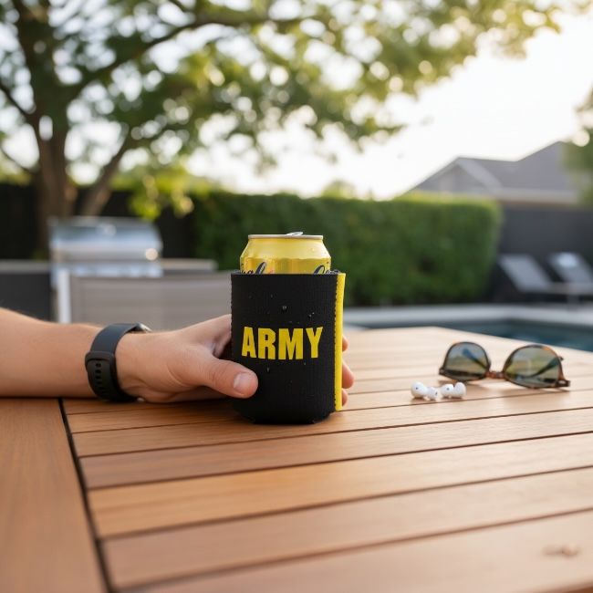 Army Collapsible Can Cooler