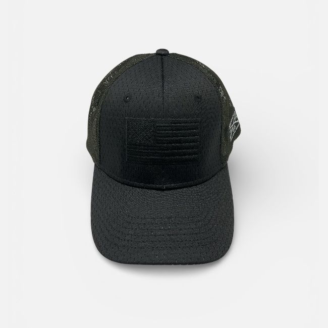 Grunt Style Blackout Flag Stretch Fit Hat