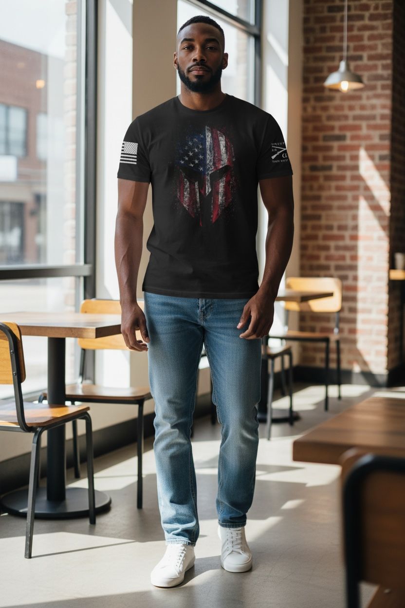 American Spartan Grunt Style Shirt