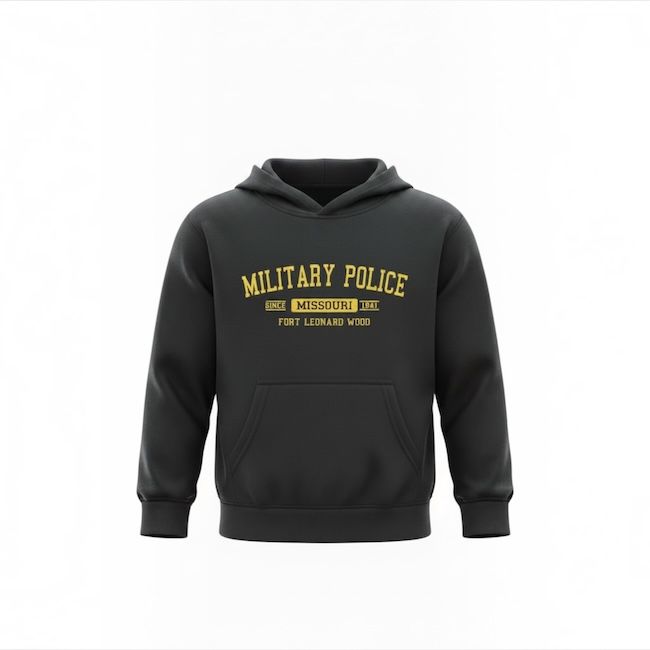 Military Police Fort Leonard Wood Adult Hoodie