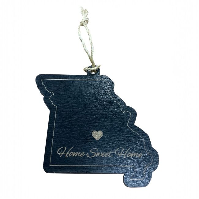 Home Sweet Home Ornament - Black