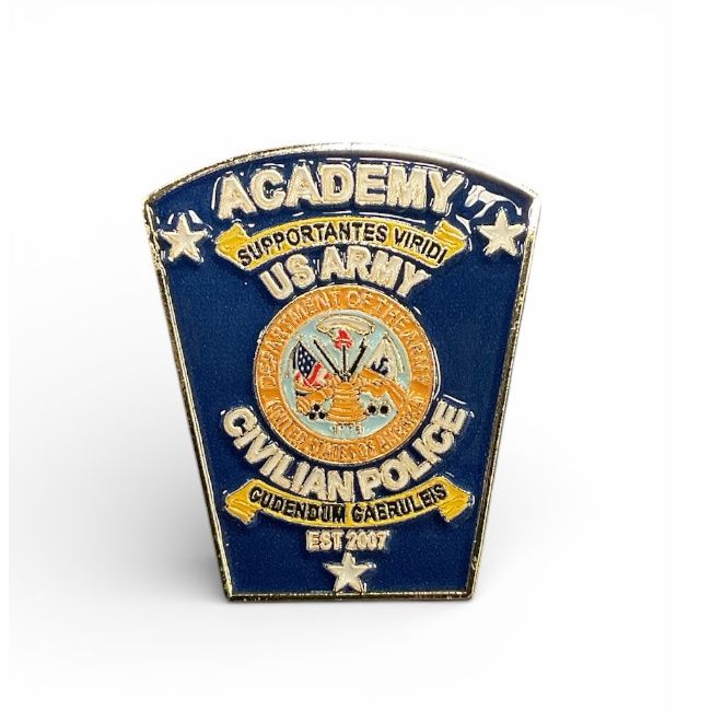 US Army Civilian Police Academy Pin