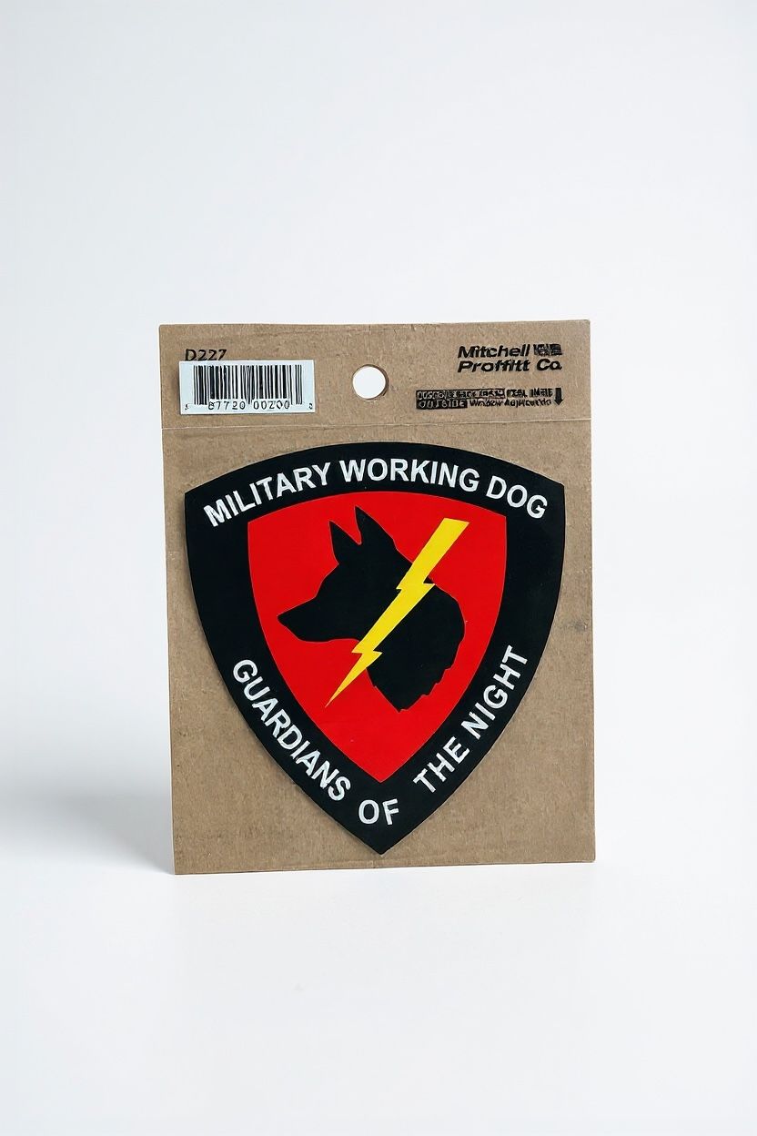 Military Working Dog Decal