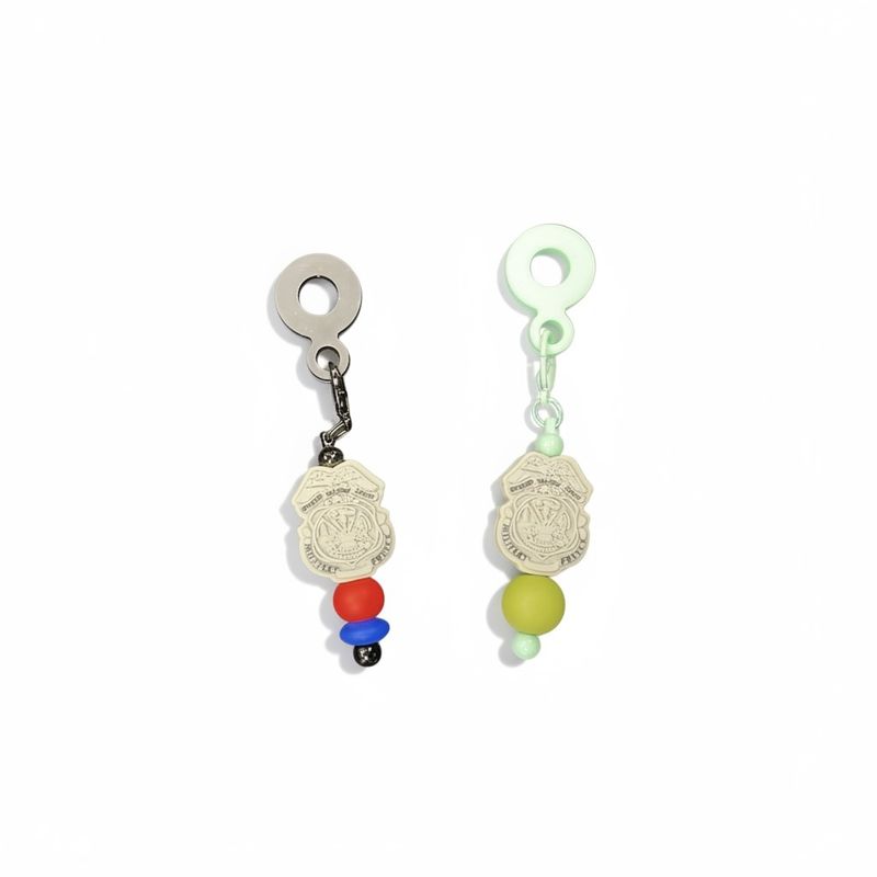 Military Police Docal Bead Straw Holder