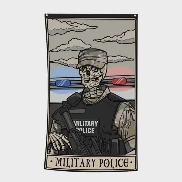 Military Police Flag - Platoon Daddy