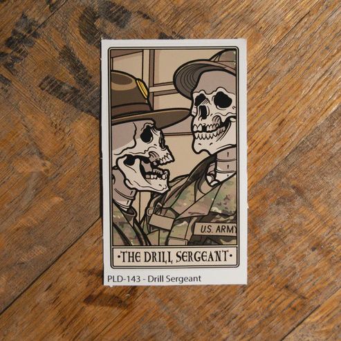 Drill Sergeant Sticker