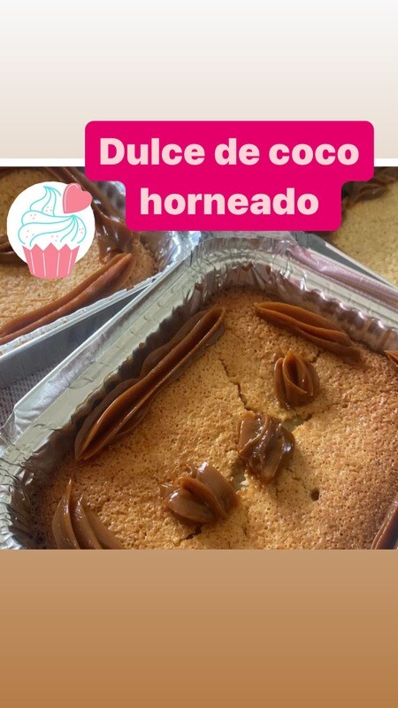 Dulce de Coco Horneado