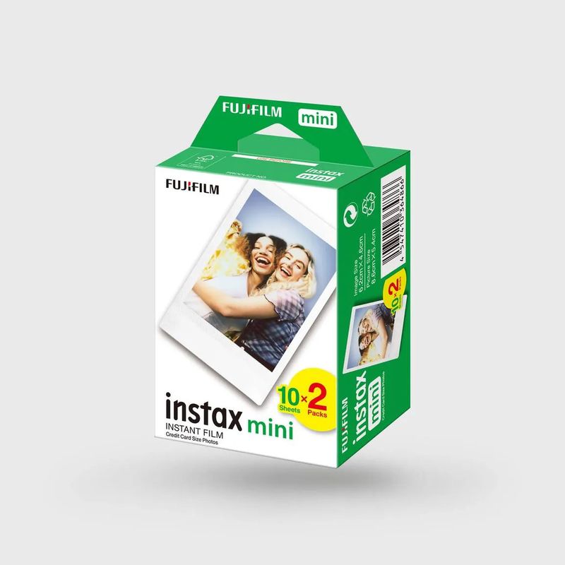 instax mini Colour Film Twin Pack (20 Shots)