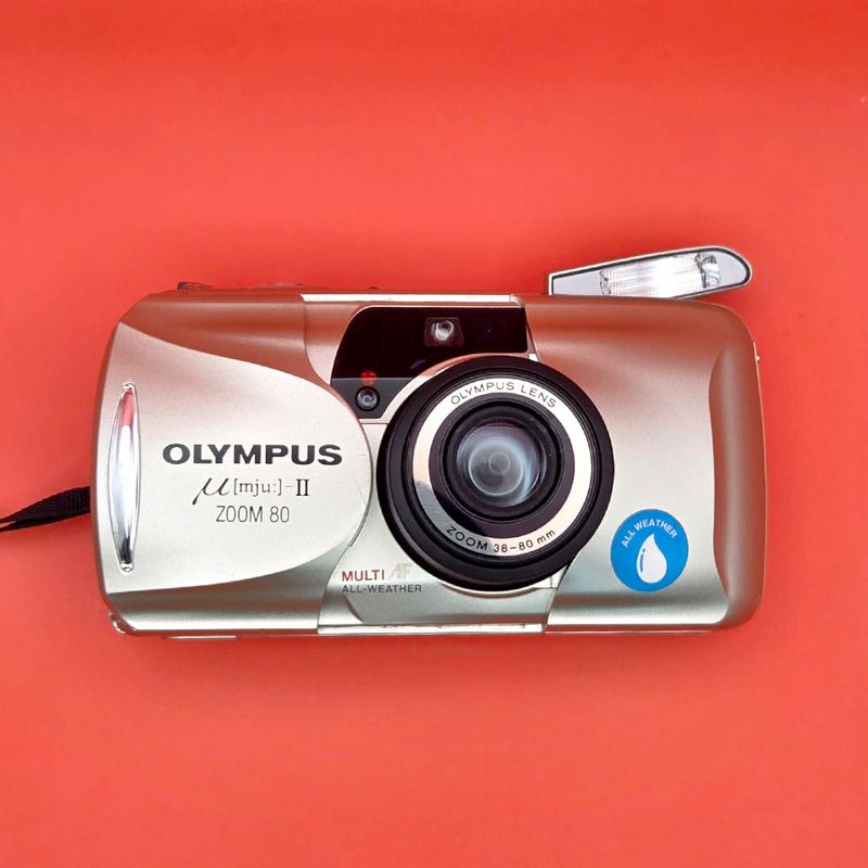 Olympus mju ii Zoom 80 Silver