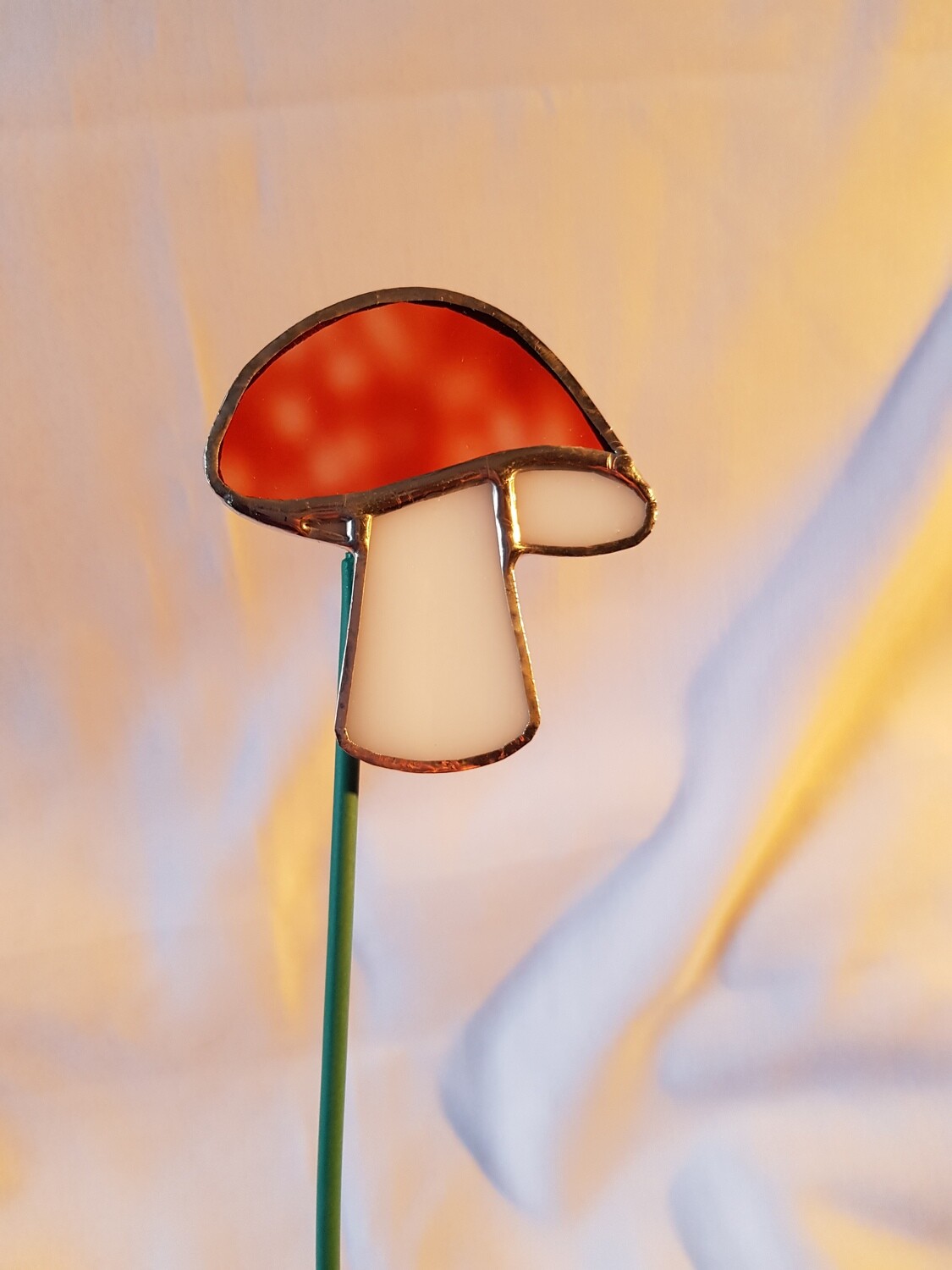 Pot stake decoration / Bouquet decoration - Toadstool