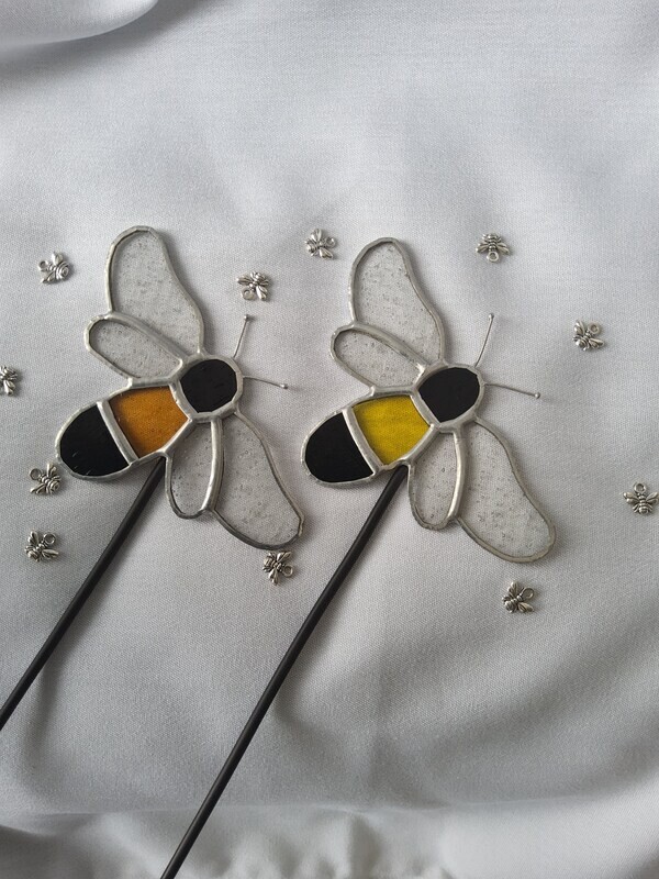 Pot stake decoration / Bouquet decoration  - Bee 2