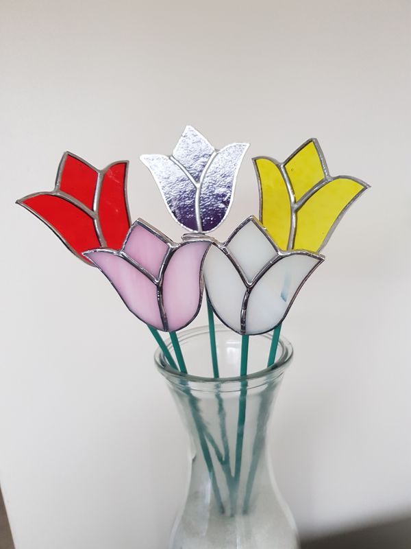 POT STICK DECORATIONS/ BOUQUET DECORATION - Tulip