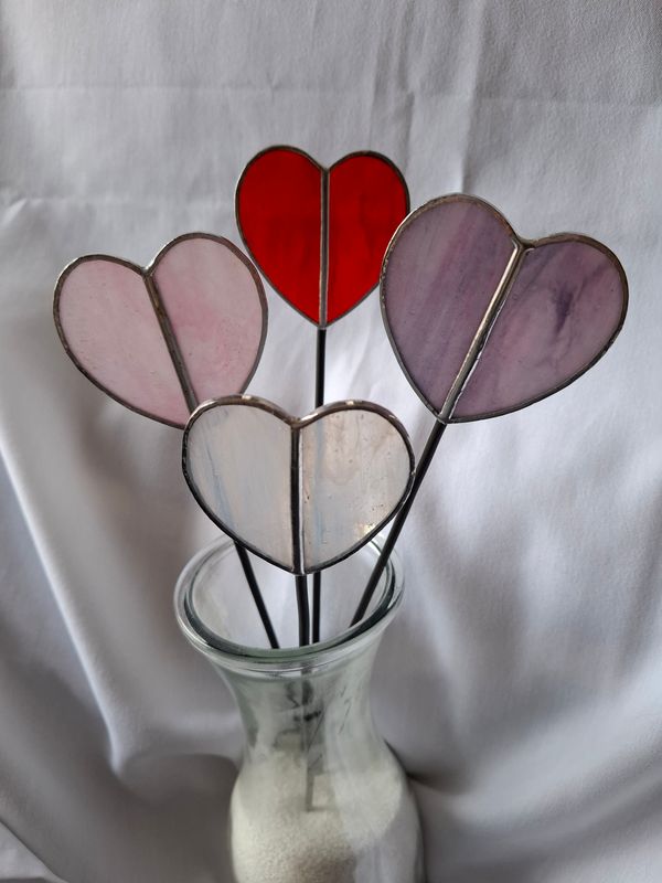 POT STICK DECORATIONS/ BOUQUET DECORATION - Heart