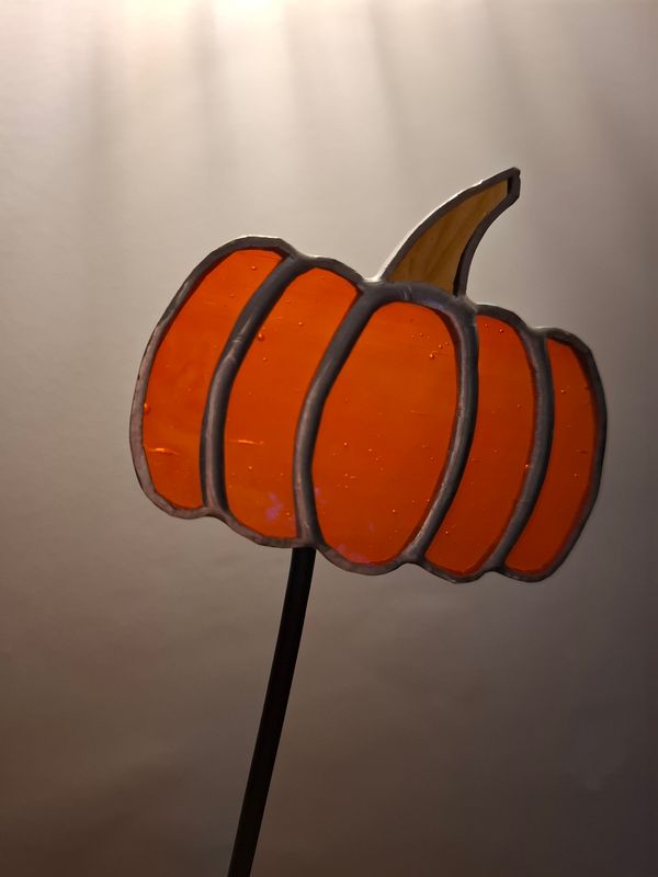 POT STICK DECORATION/ BOUQUET DECORATION - Pumpkin