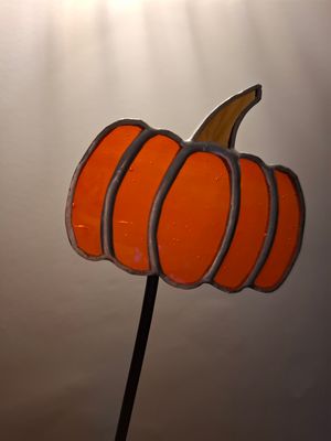 POT STICK DECORATION/ BOUQUET DECORATION - Pumpkin