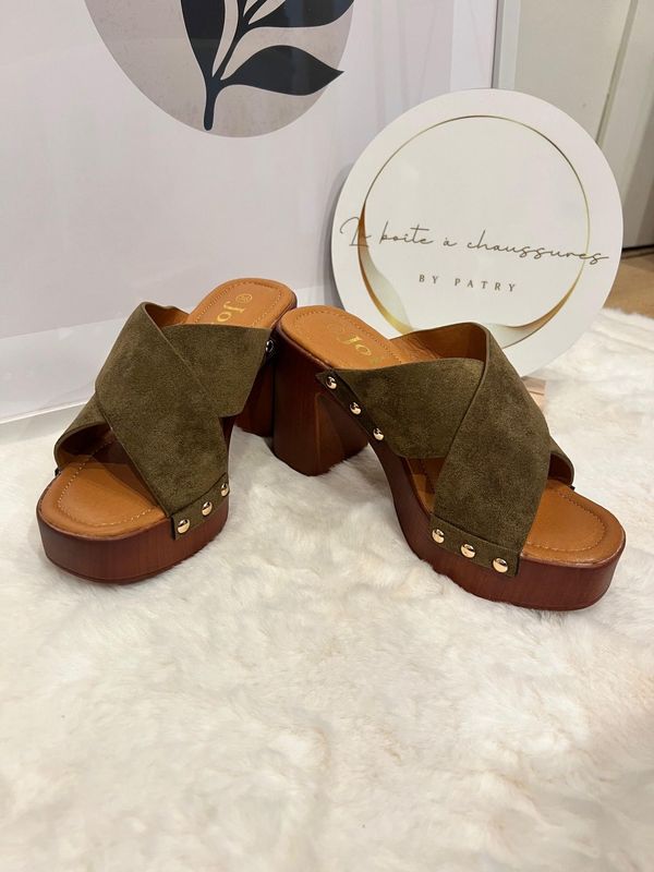 Mules Plateforme ROMA Mules Plateforme ROMA