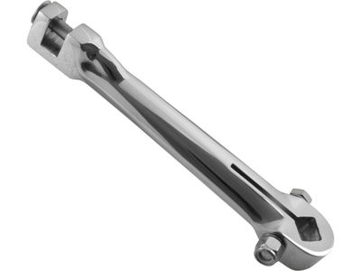 BAKER Straight Kick Arm Stainless Steel Polished