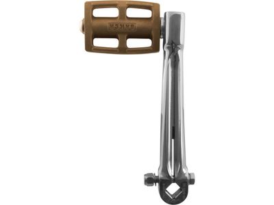 BAKER Straight Kick Arm and Pedal Complete Assembly Bronze Stainless Steel Polished