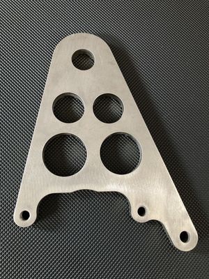 V Twin Supply Brembo P34 Rear Brake Caliper Hanger Chopper, 3/4 Axle, Stainless