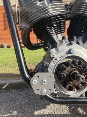 V Twin Supply Jiffy Stand Mounting Plate