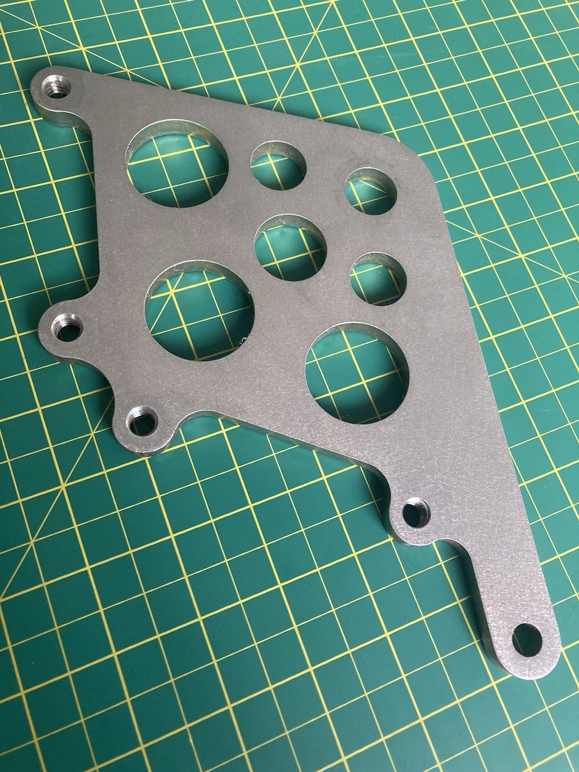 Performance Machine Dual Rear Brake Caliper Hanger Chopper, Stainless, Harley