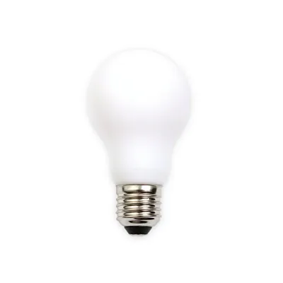 MINALOX LED Lamp A60 E27/6W/24V/2700K Milky Loxone Dimbaar