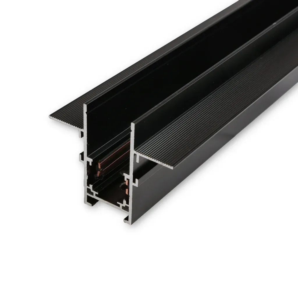 MINALOX RAILSYSTEEM EMT-serie zwart 2m Loxone dimbaar